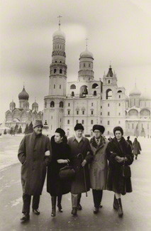 Pears, Rostropovich, Britten and Vishnevskaya in Moscow