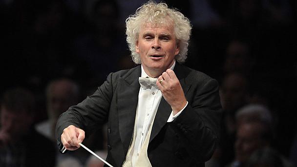 Simon Rattle pictured by Chris Christodoulou