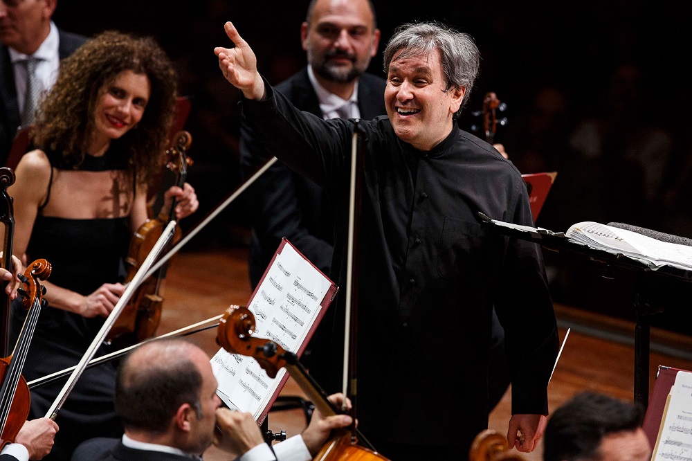 Pappano with his Rome players