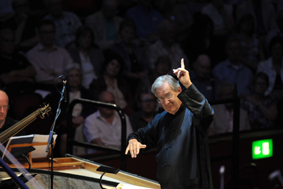 John Eliot Gardiner conducting Proms Orfeo