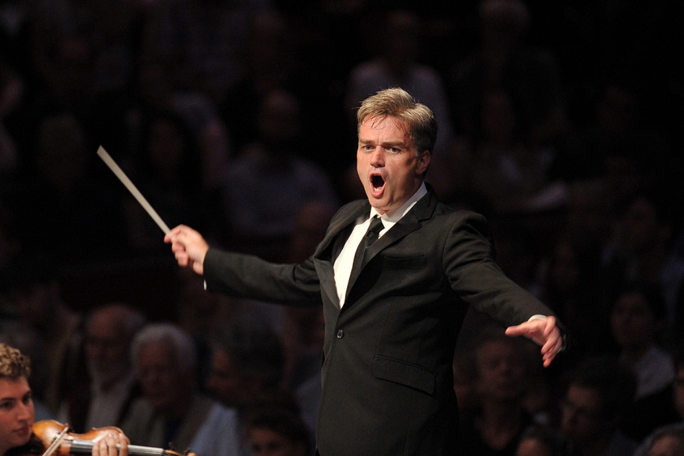 Edward Gardner at the 2014 Proms