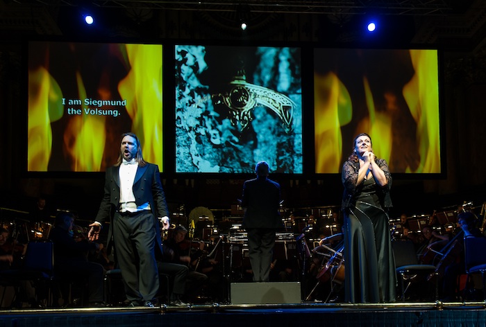 Erik Nelson Werner as Siegmund and Alwyn Mellor as Sieglinde