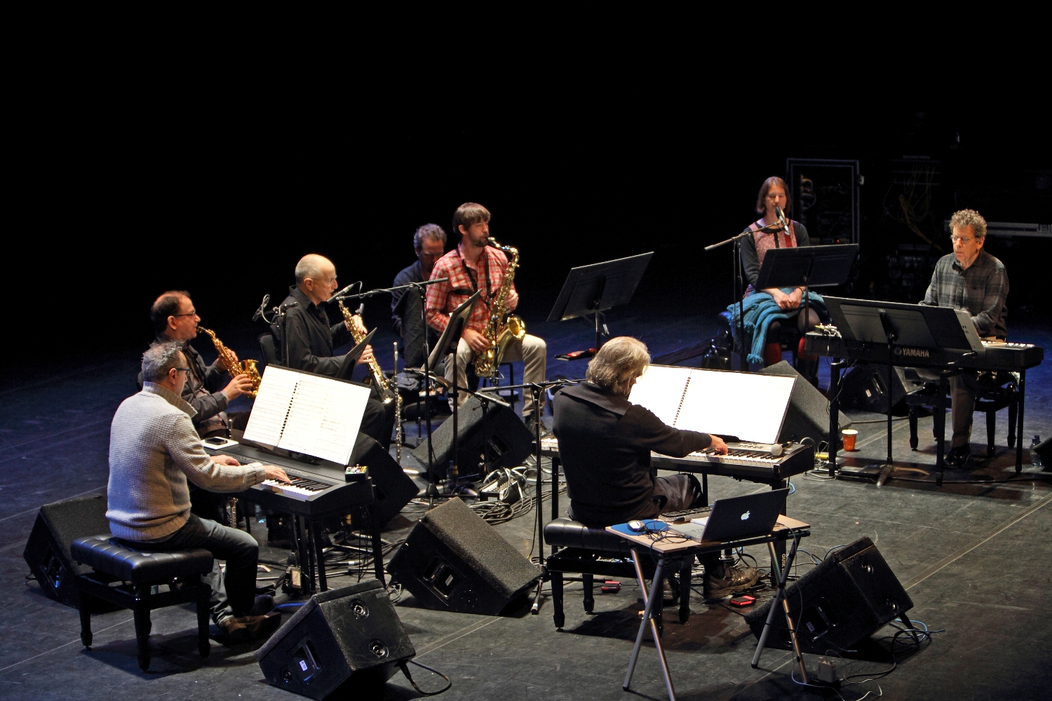 Philip Glass Ensemble at the Southbank Centre - photo by Buruk Cingi