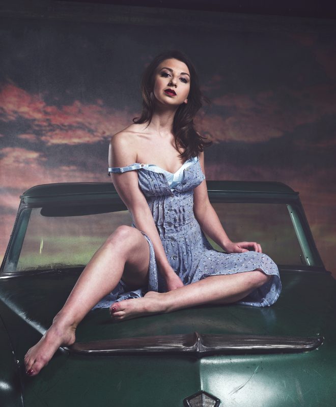 Zizi Strallen as the adulterous Lana in Matthew Bourne's The Car Man