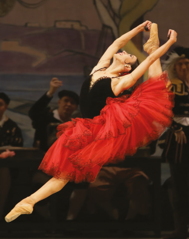 Viktoria Tereshkina in the Mariinsky Ballet's 'Don Quixote'. Photo by Natasha Razina.