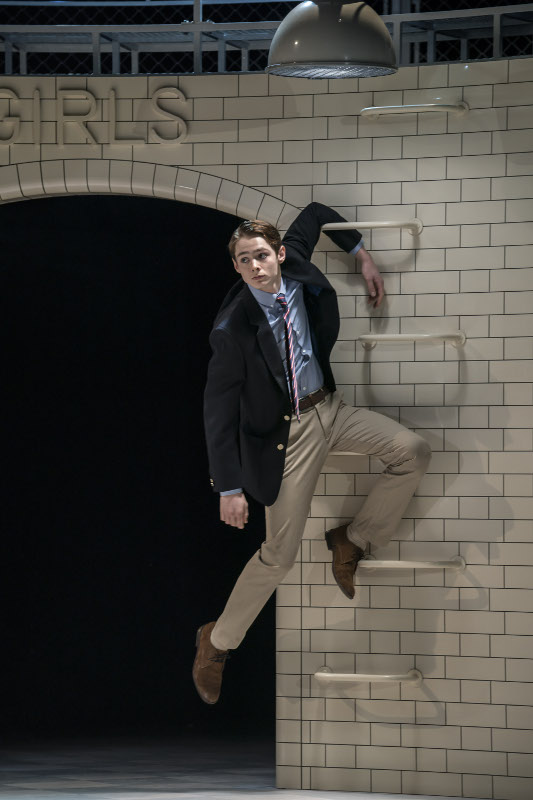 Paris Fitzpatrick as Romeo in Matthew Bourne's Romeo and Juliet. Photo by Johan Persson.