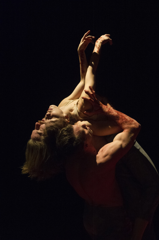 Natalia Osipova and Sergei Polunin in 'Qutb' by Sidi Larbi Cherkaoui