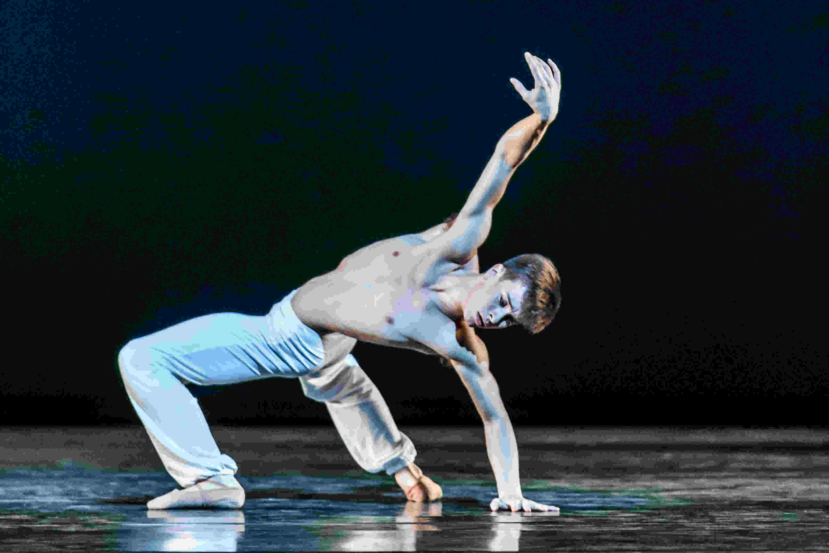 Australian Calvin Richardson performs his own Dying Swan solo