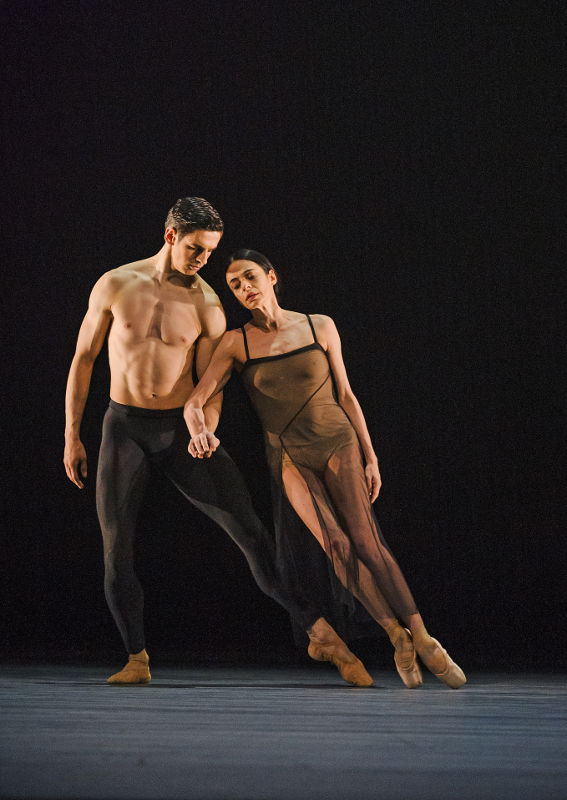 Alessandra Ferri and Federico Bonelli in Wayne McGregor's Woolf Works for the Royal Ballet
