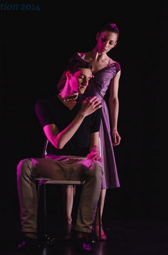 Gabriele Santoni and Monica Tapiador in Anthony Kurt-Gabel's 'À une passante'