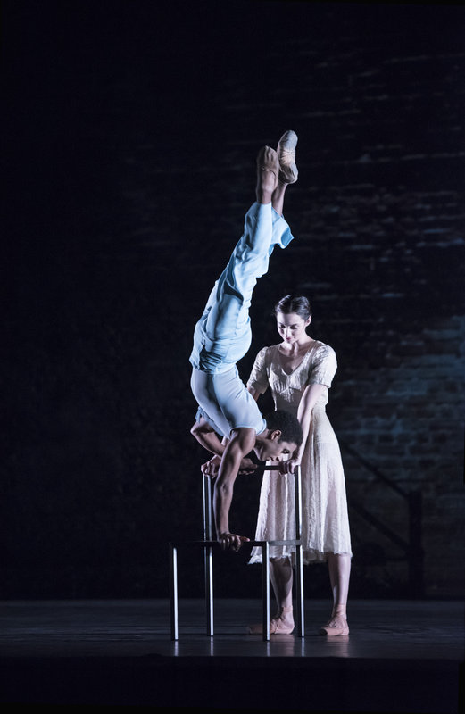 Marcelino Sambé and Christina Arestis in Ceremony of Innocence