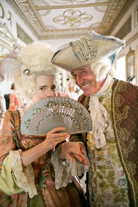 Lucy Worsley and Len Goodman in Dancing Cheek to Cheek, Episode 1