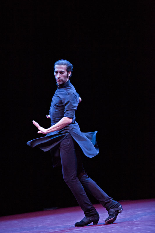 Israel Galván in rehearsal for TOROBAKA