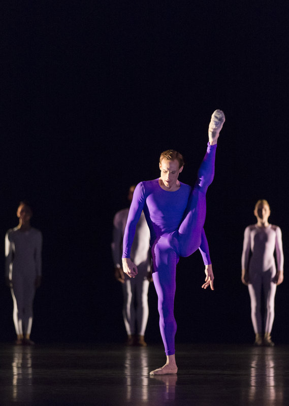 Royal Ballet dancer Edward Watson in McGregor's Tetractys - The Art of Fugue