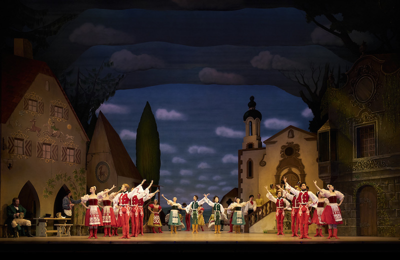 Artists of the Royal Ballet in 'Coppelia'