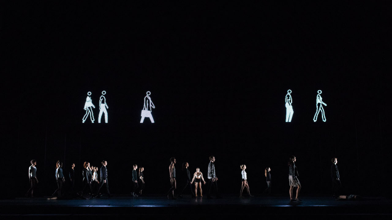 Artists of the Royal Ballet in 'Infra'