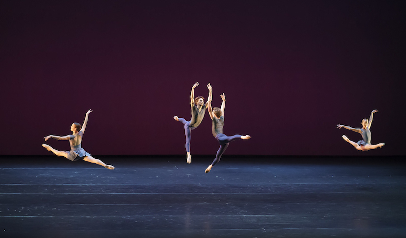 Artists of the Royal Ballet in 'Scherzo'