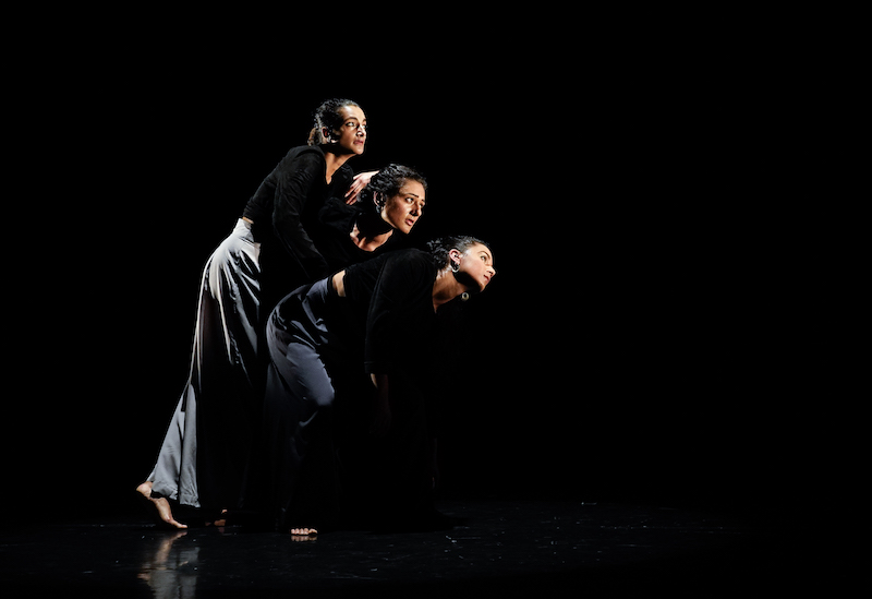 Shivaangee Agrawal (far left) and dancers in 'North'