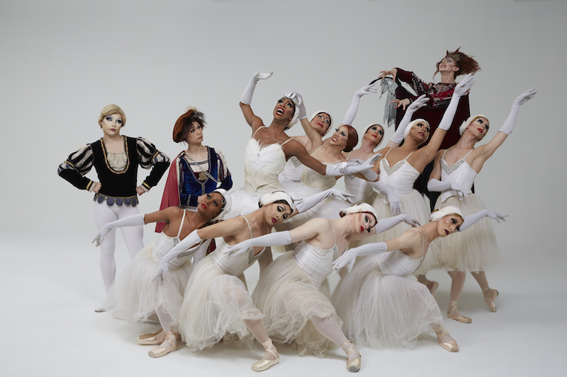 The Trocks in Swan Lake Act II