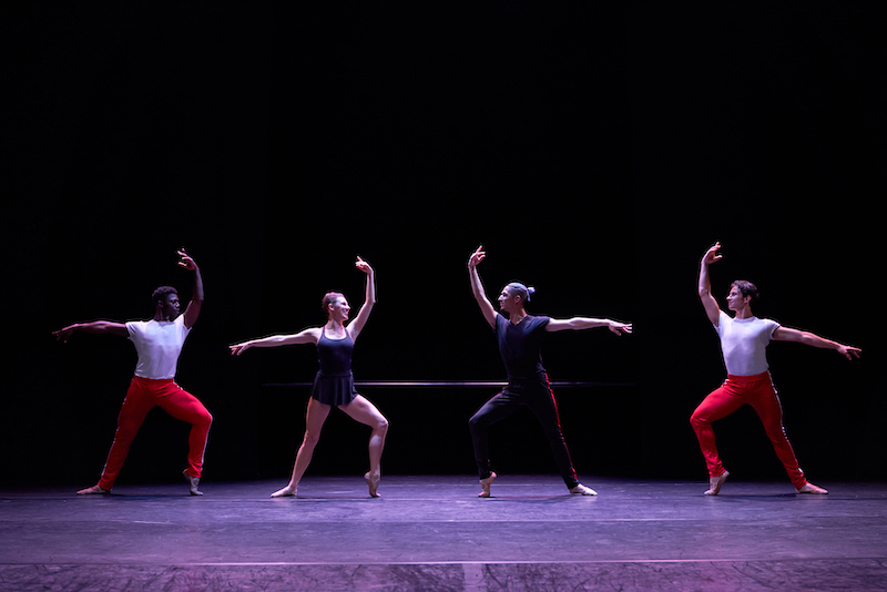 Brooklyn Mack, Tiler Peck, Lex Ishimoto & Roman Mejia