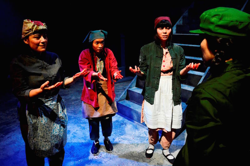 The cast of 'The Sugar-Coated Bullets of the Bourgeoisie'