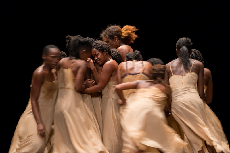 The company in Pina Bausch's Rite of Spring