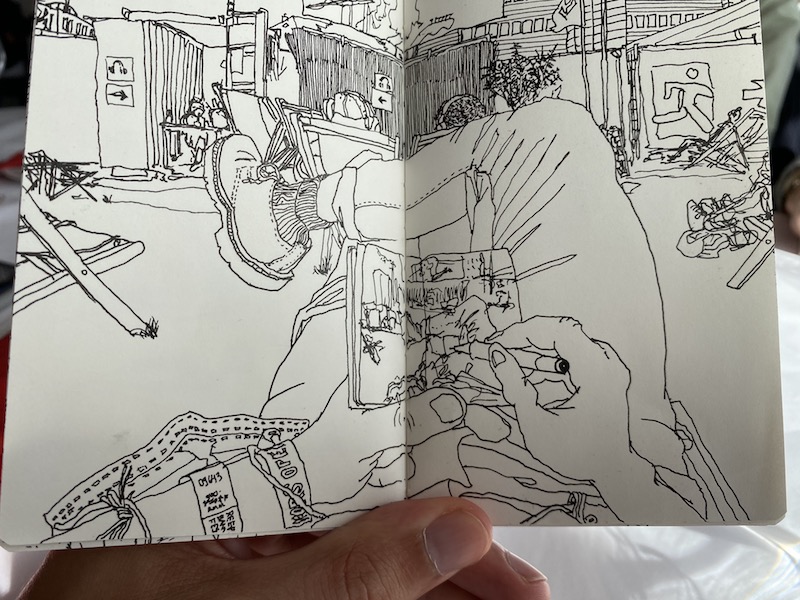 meta diary sketch by Maximilian Voormann