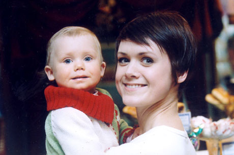 lopatkina & baby