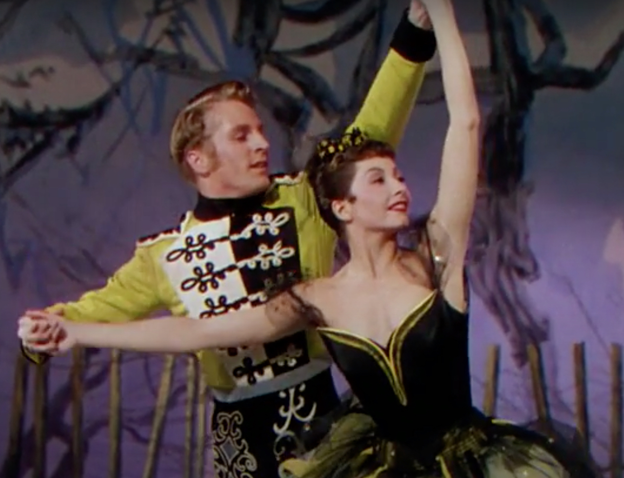 Jeanmaire and Erik Bruhn in Hans Christian Andersen