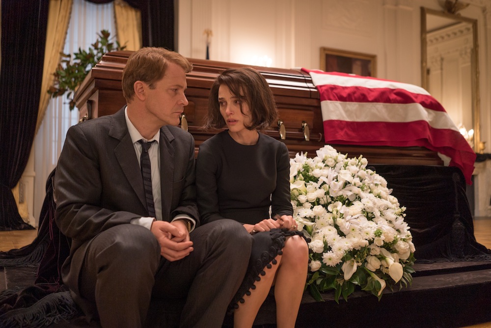 Peter Sarsgaard and Natalie Portman in Jackie