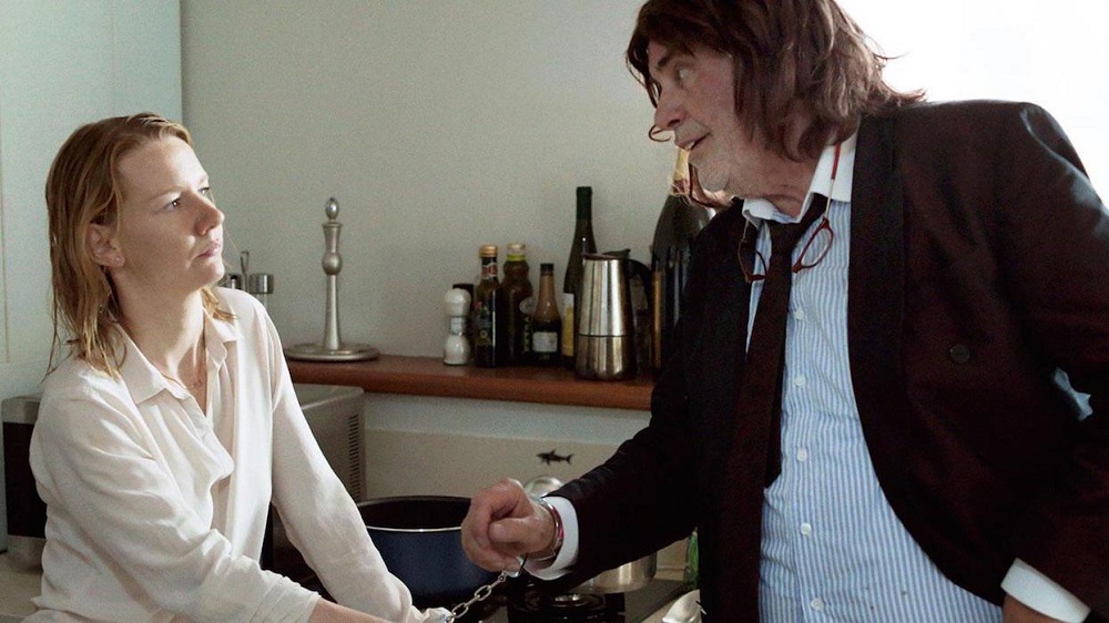 Peter Simonischek and Sandra Hüller in Toni Erdmann