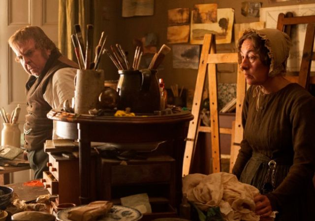 Timothy Spall and Dorothy Atkinson in Mr Turner