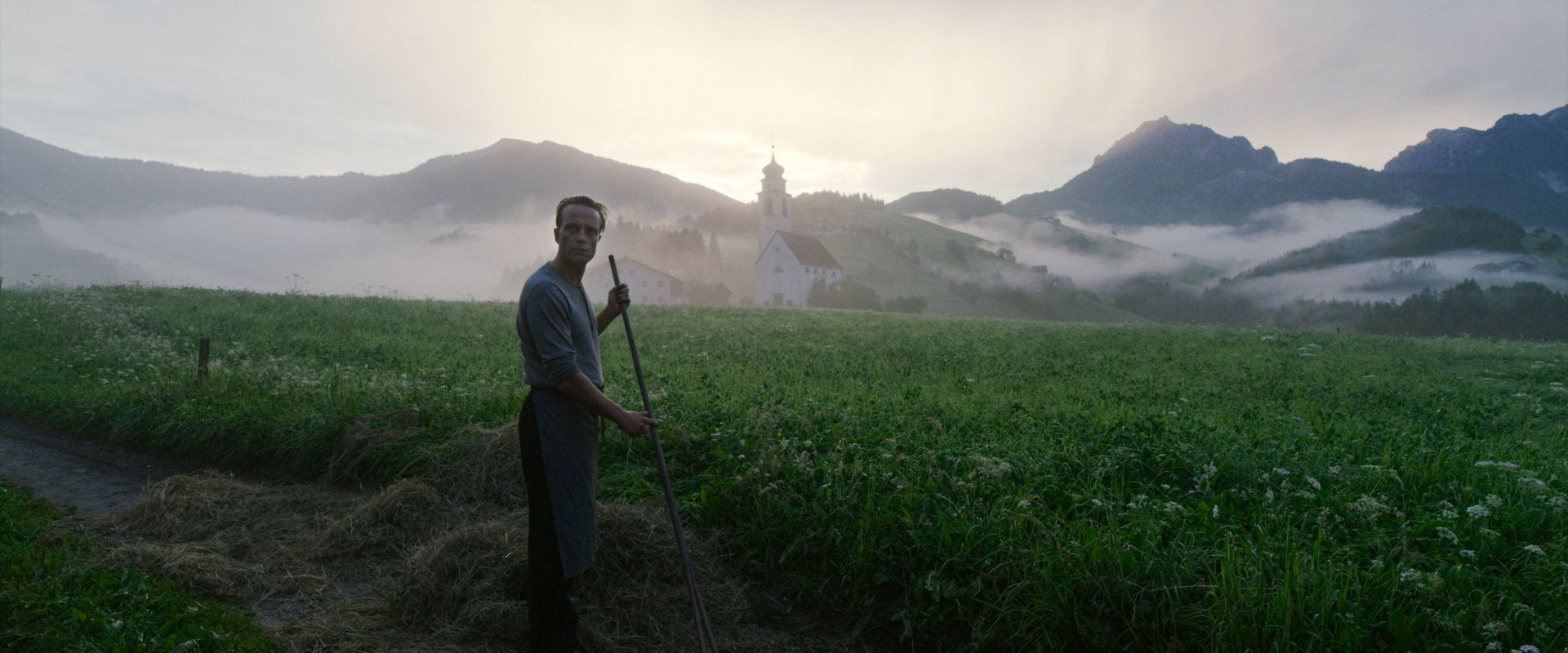 Franz Jägerstätter (August Diehl) in A Hidden Life