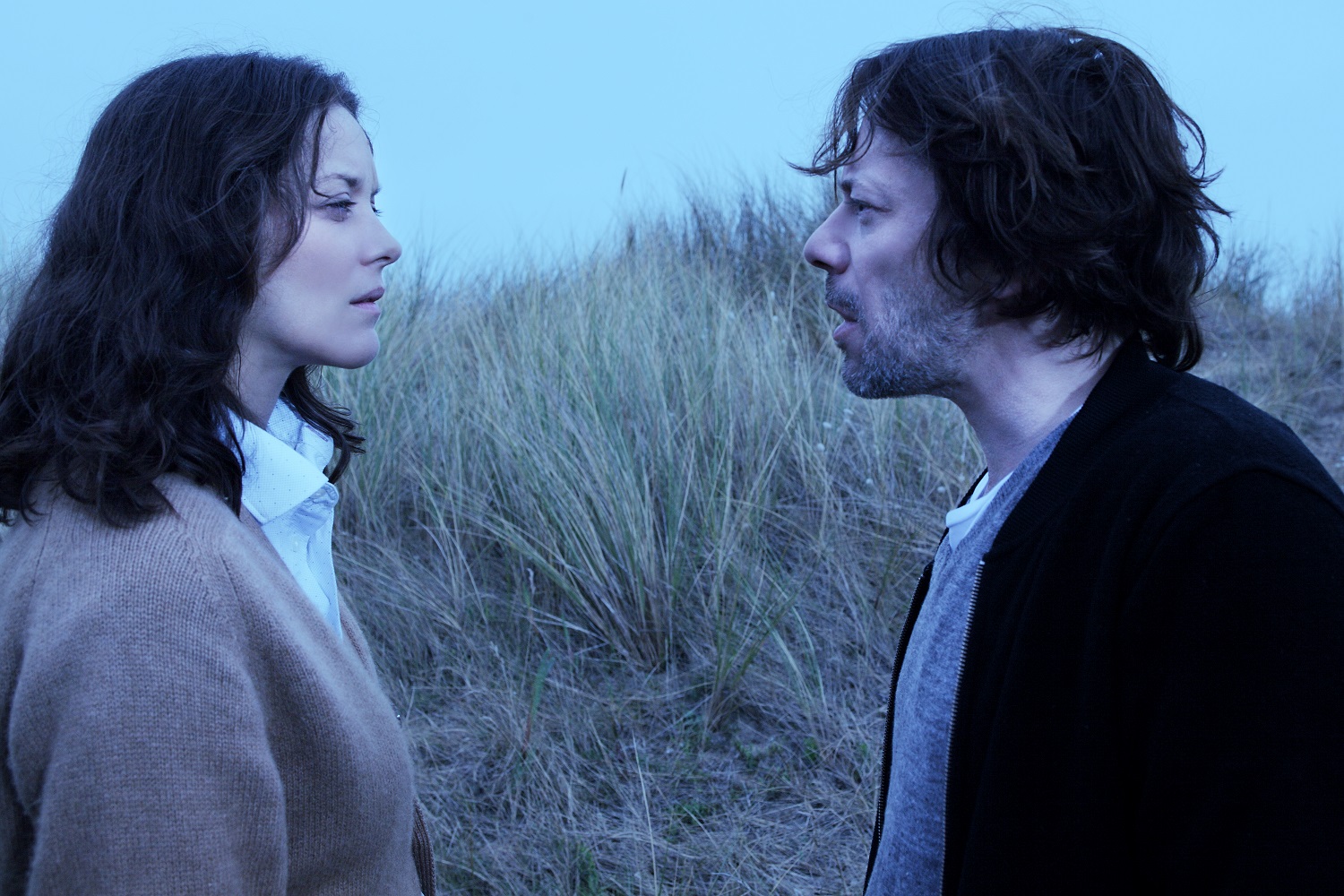 Marion Cotillard and Mathieu Almaric