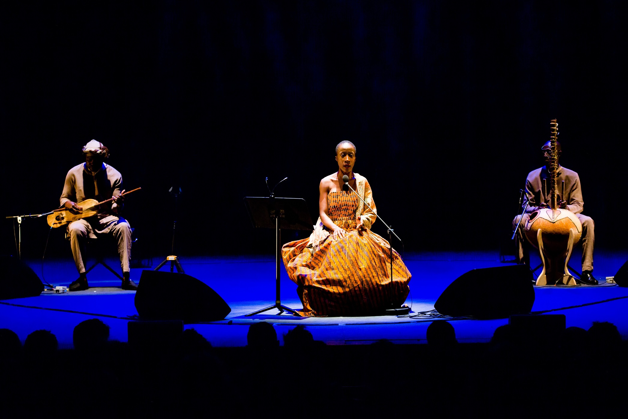 Rokia Traore and band at Dream Mande: Djata, Brighton Festival