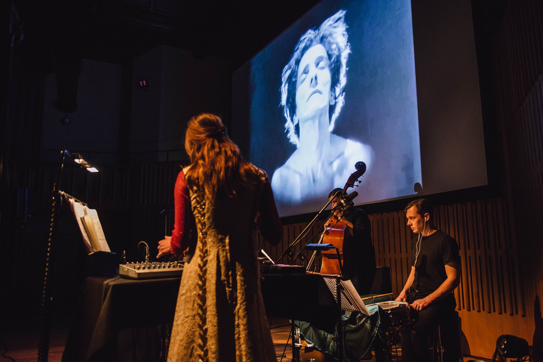 Haley Fohr performs her live soundtrack to Salome