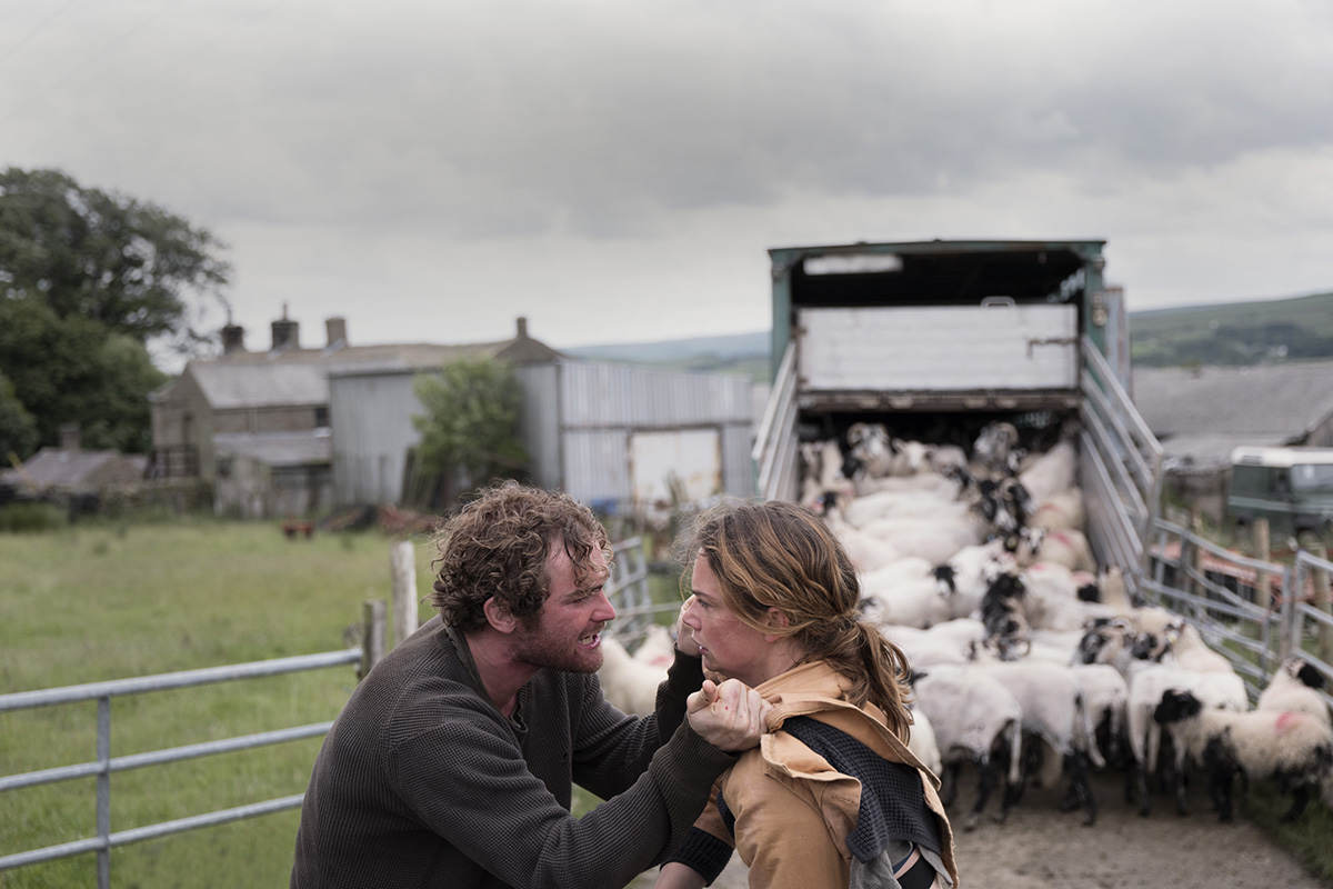 Mark Stanley and Ruth Wilson in Dark River