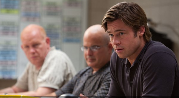 Brad Pitt in Moneyball