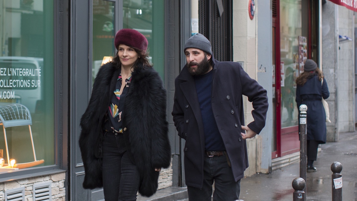 Juliette Binoche with Vincent Macaigne