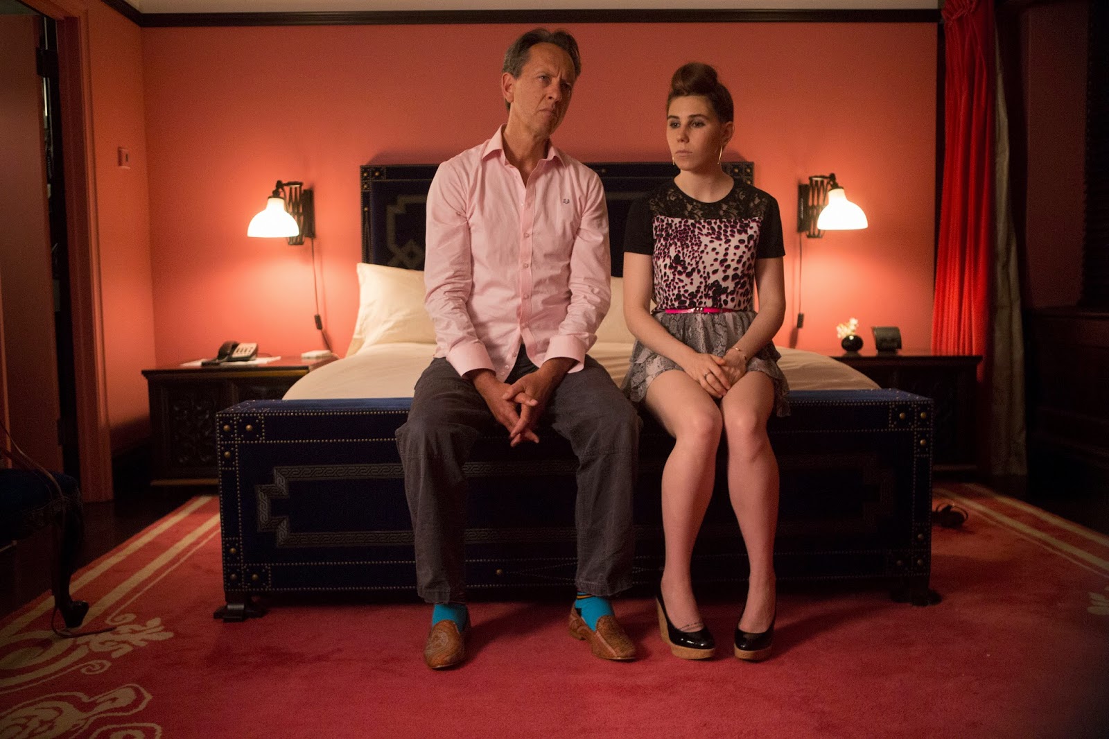 Richard E Grant in Girls with Zosia Mamet