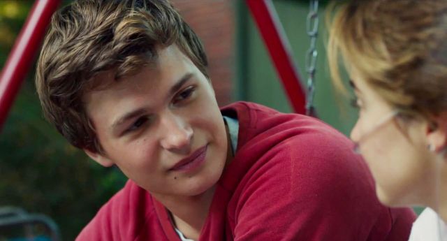 Ansel Elgort (left) and Shailene Woodley