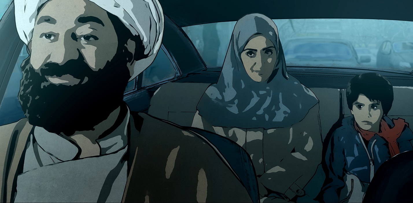 TT-Pari and Elias in a Car with the Judge