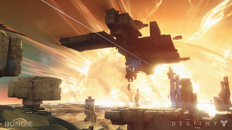 Destiny - Halo meets World of Warcraft, first-person shooter MMO - see also Borderlands Titanfall and Planetside