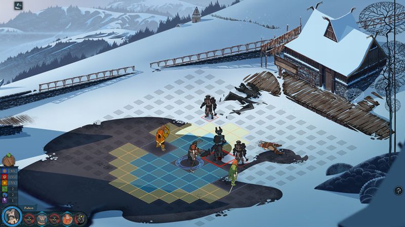 The Banner Saga - Norse mythology turn-based strategy