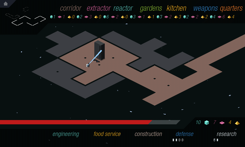 Rymdkapsel - researching the Monoliths will get you vital powerups