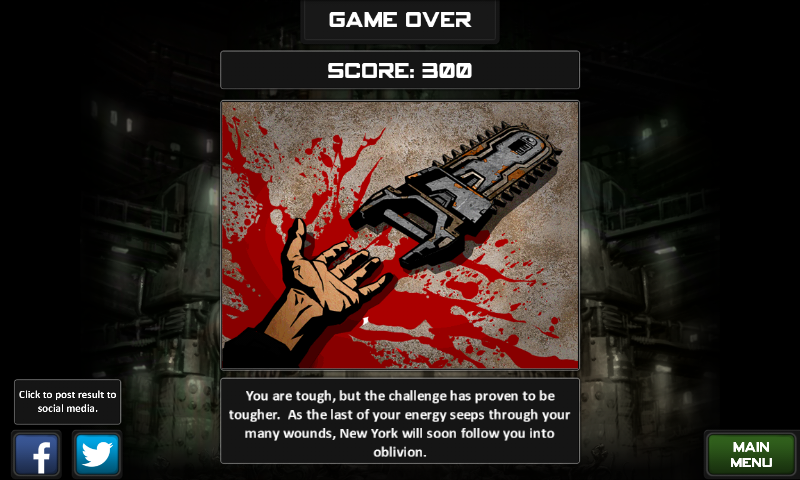 Chainsaw Warrior: dead again