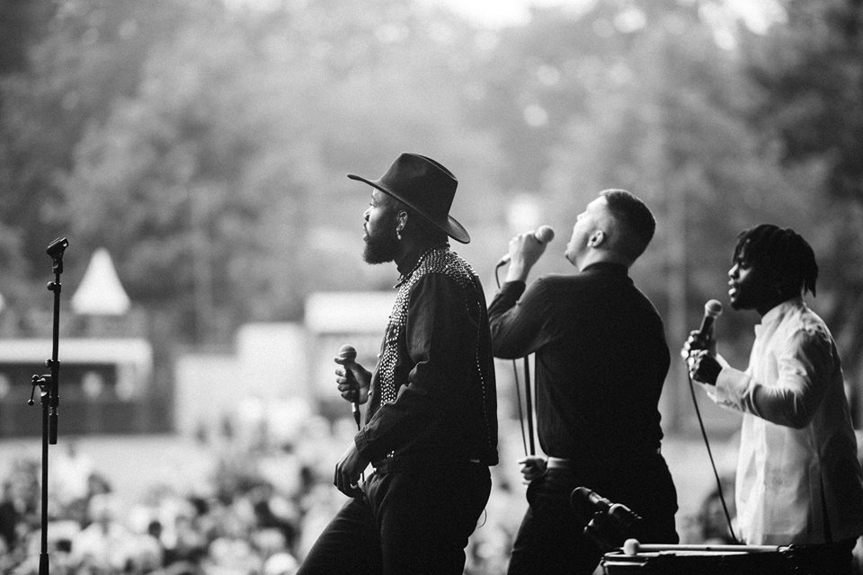 Young Fathers photo by Tom Hancock