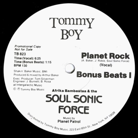 Afrika Bambaataa & The Soul Sonic Force Planet Rock