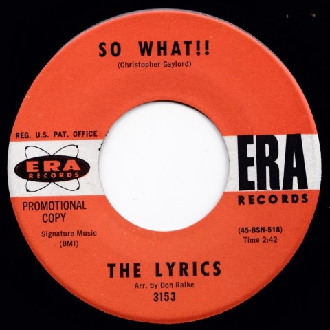 Blow My Mind! The Doré-Era-Mira Punk & Psych Legacy_The Lyrics So What!