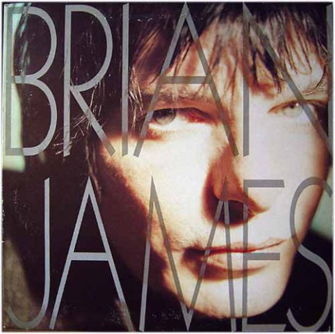 Brian James 1990 solo album cover